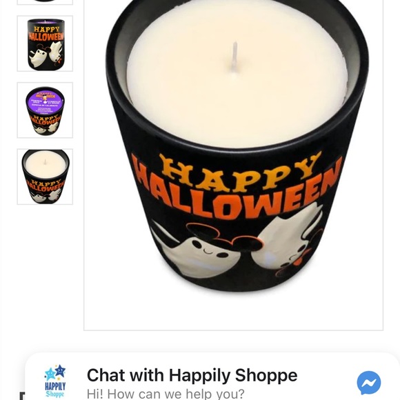 mickey and minnie mouse ghost halloween candle - Picture 3 of 4